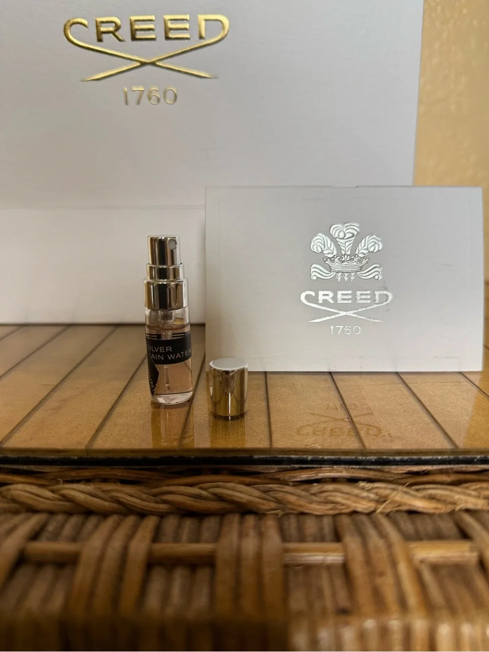 CREED Silver Mountain water EDP
